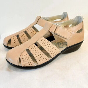 Propet April Fisherman Tan Sandals Size 9 WSX023L